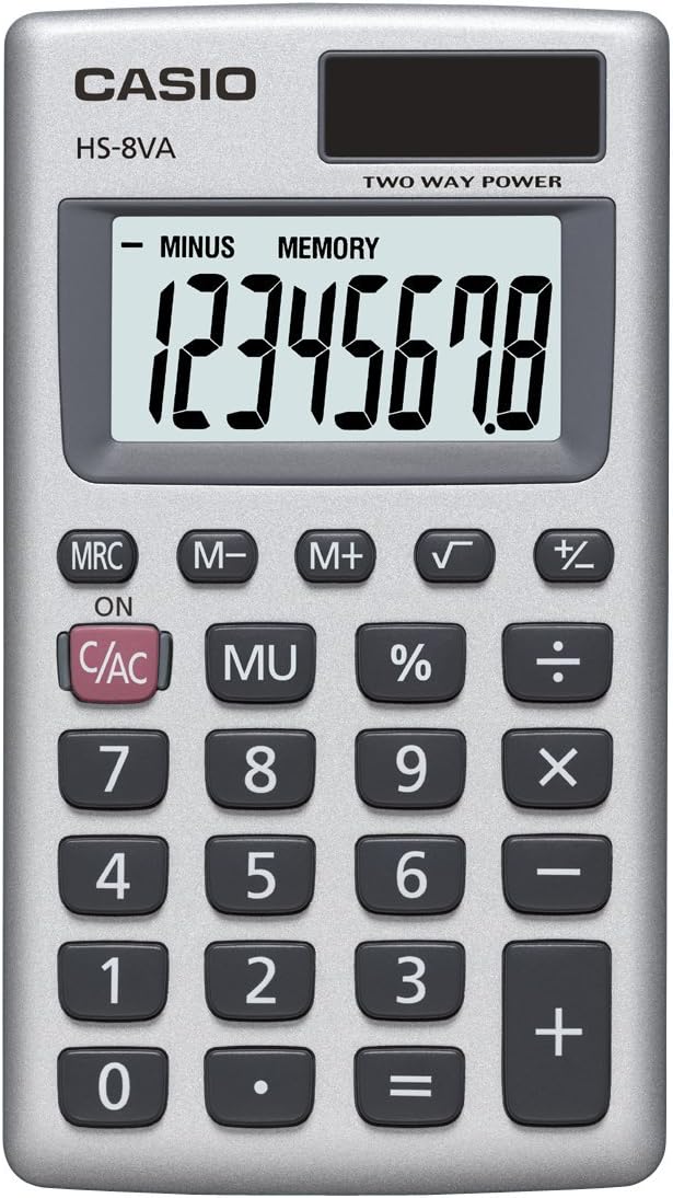 Casio HS-8VA calculator