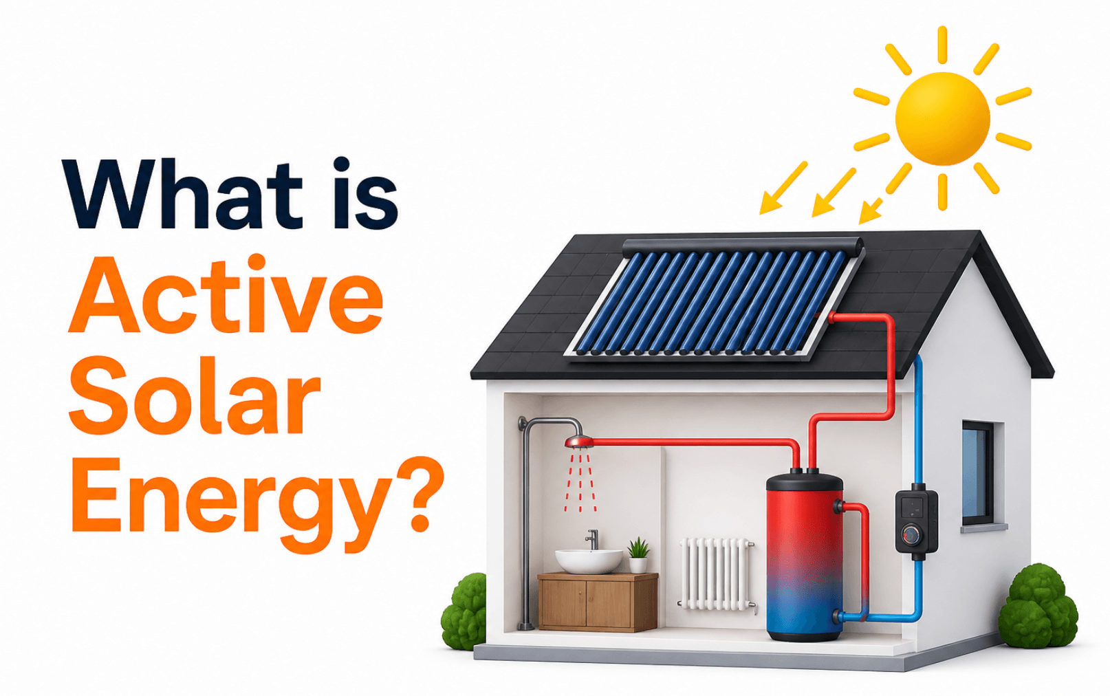 What is Active Solar Energy?