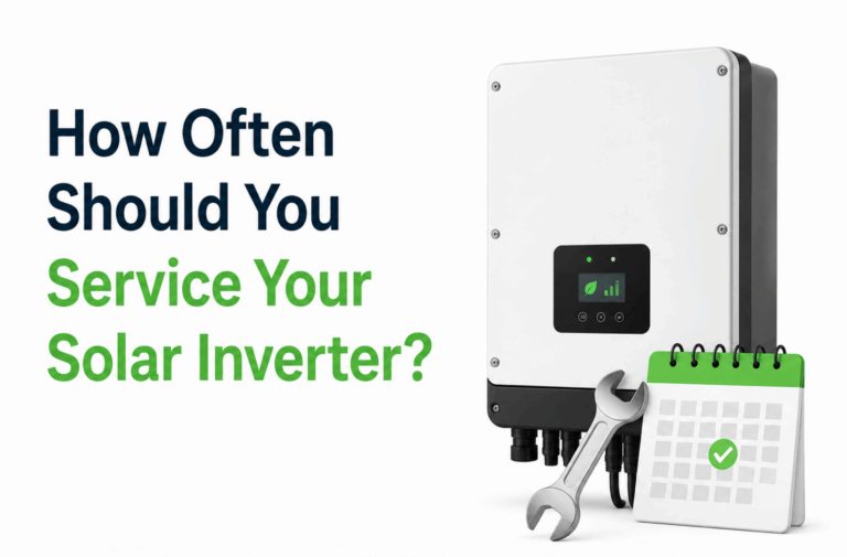 How Often Should You Service Your Solar Inverter?