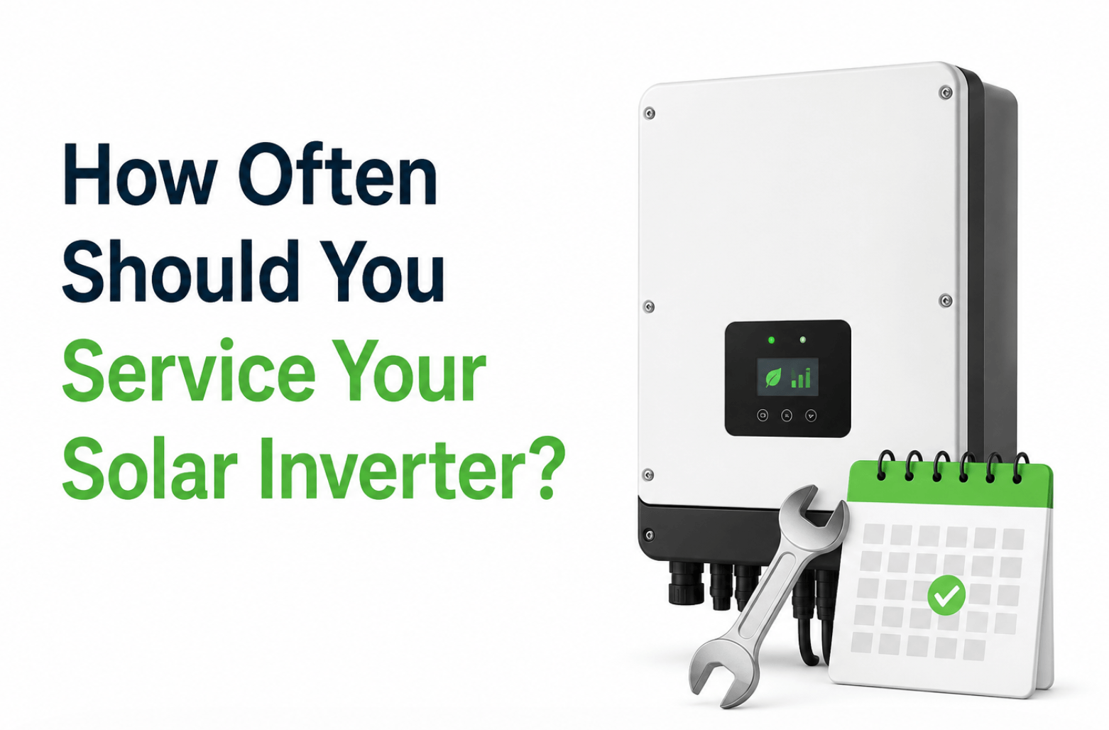 How Often Should You Service Your Solar Inverter?