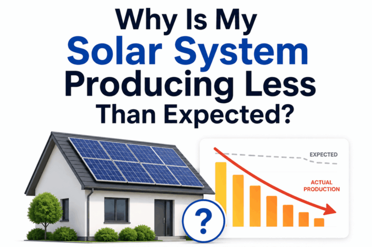 Why Is My Solar System Producing Less Than Expected?