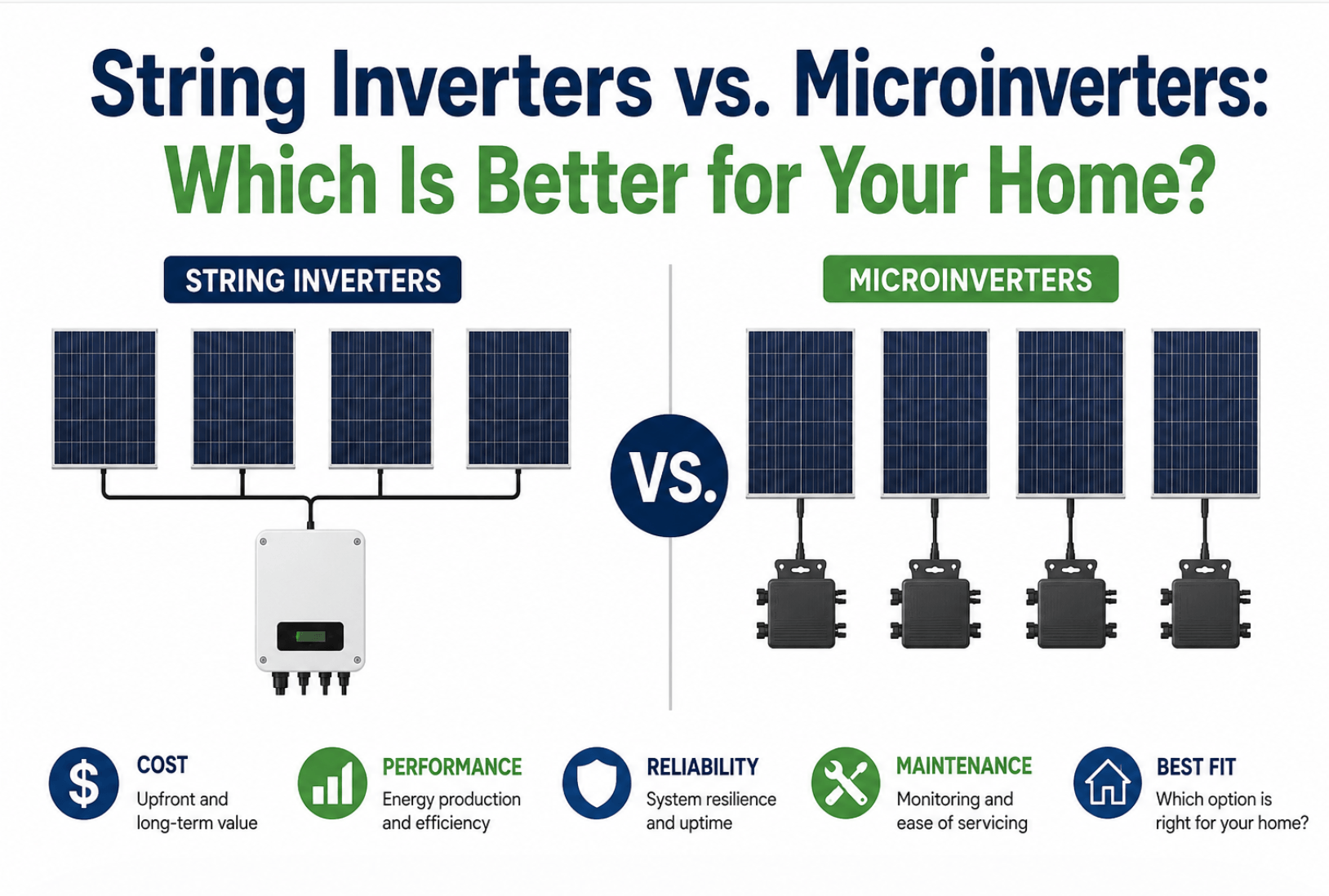 String Inverters vs. Microinverters: Which Is Better for Your Home?