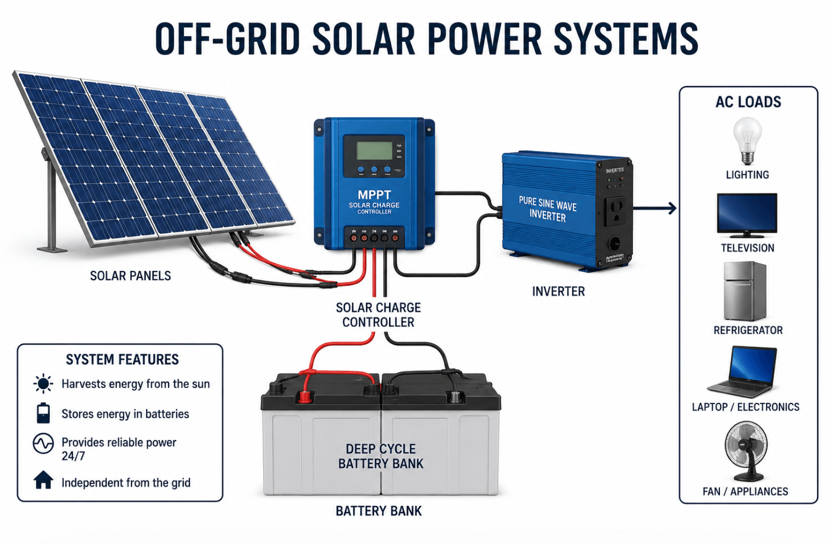 Off-Grid Solar Power Systems