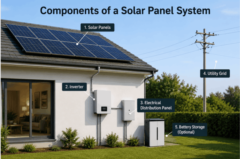 7 Components of a Solar Panel System