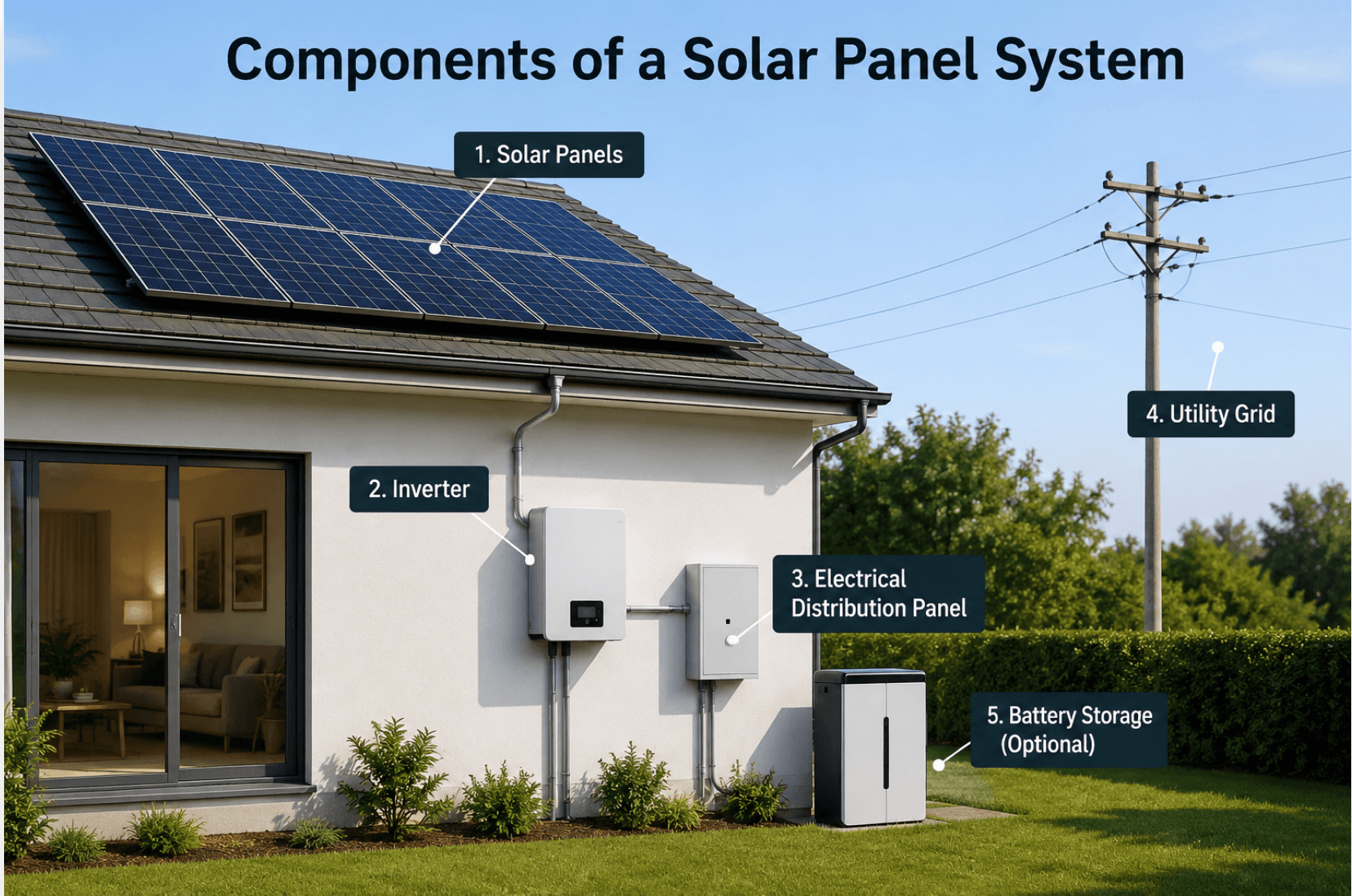 7 Components of a Solar Panel System