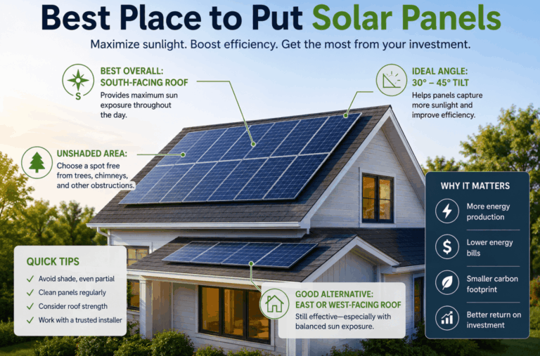 Best Place to Put Solar Panels: A Complete Placement Guide (2026)