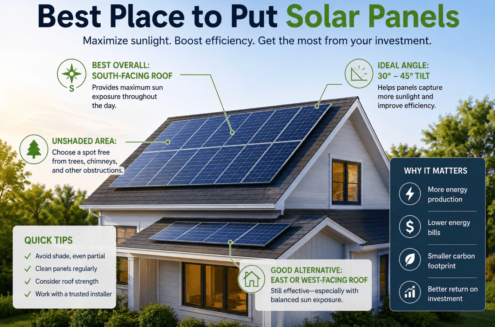 Best Place to Put Solar Panels: A Complete Placement Guide (2026)