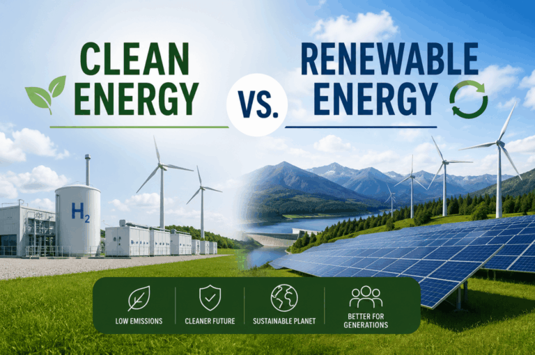 Clean Energy vs. Renewable Energy: What's the Difference? (2026 Guide)