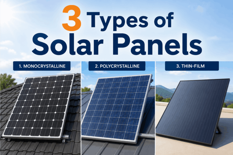 3 Types of Solar Panels Explained: Which One Is Right for You?