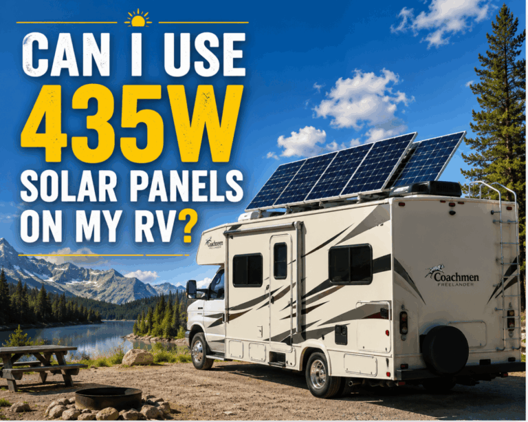 Can I Use 435W Solar Panels on My RV? (Engineer's Honest Answer)